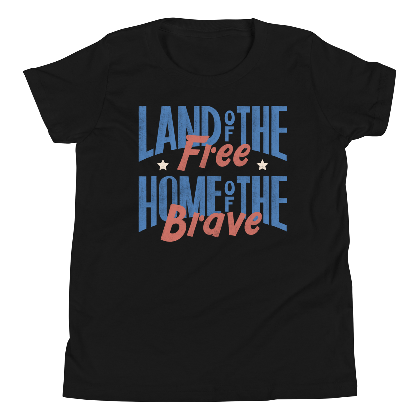 Land of the Free, Home of the Brave Youth t-shirt