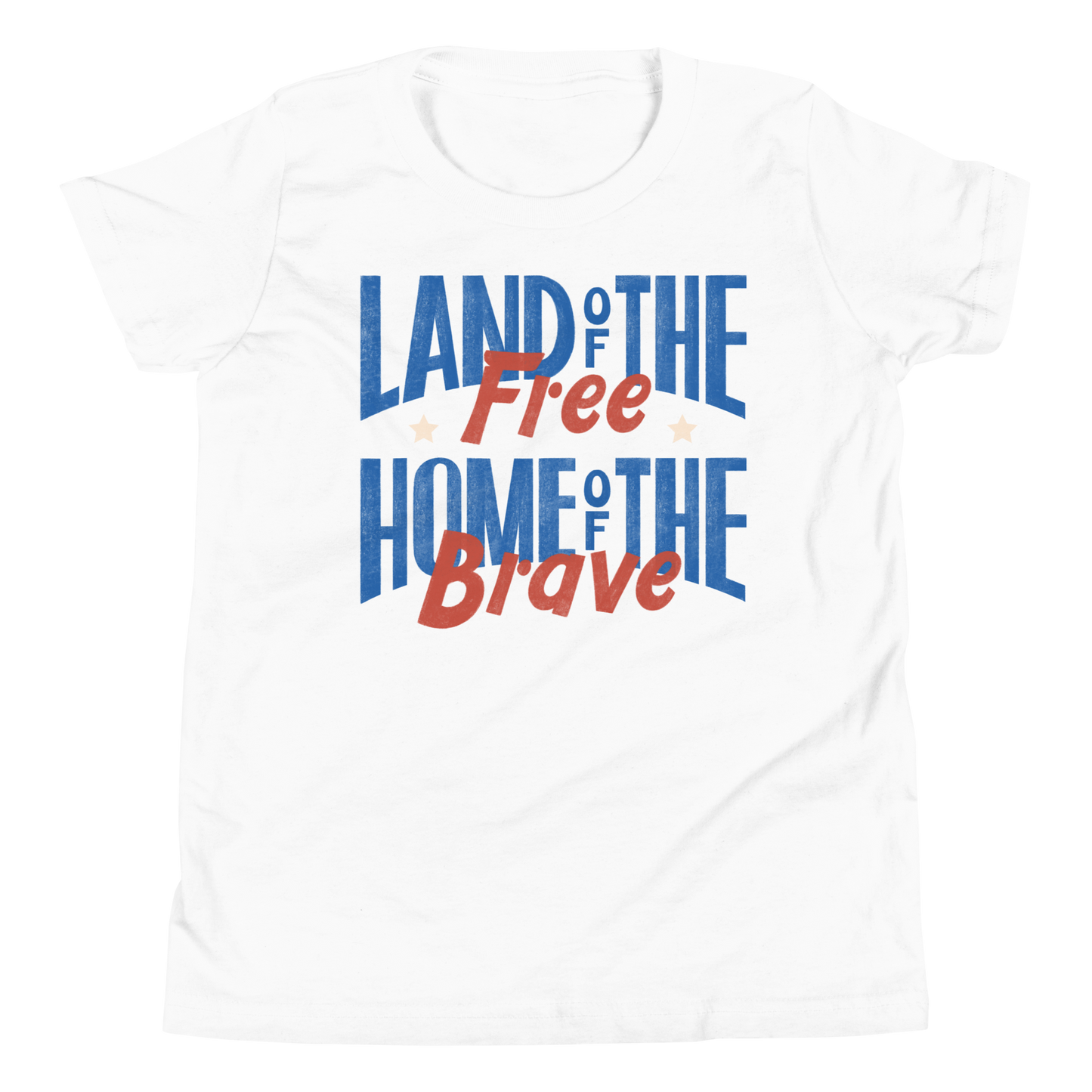 Land of the Free, Home of the Brave Youth t-shirt