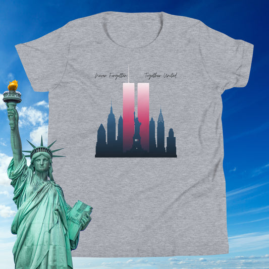Remembering September 11th Youth t-shirt